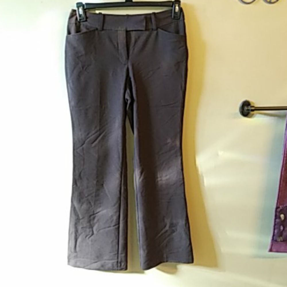 George Brown Dress Pants Slight Flare Leg Sz 4
